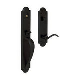 Baldwin M514190RFD satin black dummy entry handleset