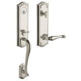 Baldwin M522055RFD lifetime polished nickel dummy entry handleset