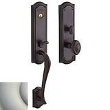 Baldwin M522056ENTR lifetime satin nickel single cylinder mortise handleset