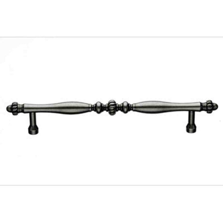 Top Knobs M812-18 pewter antique cabinet pull / appliance pull