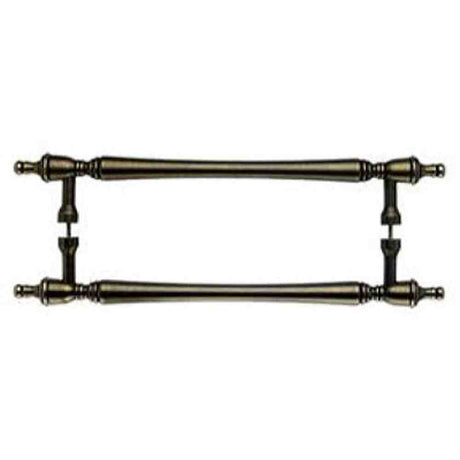 Top Knobs M822-18 PAIR german bronze door pull