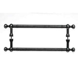 Top Knobs M837-12 PAIR pewter door pull