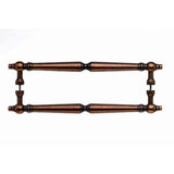 Top Knobs M858-18 PAIR old english copper door pull