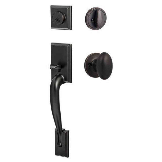 Sure-Loc MA507-AR 11P vintage bronze single cylinder handleset