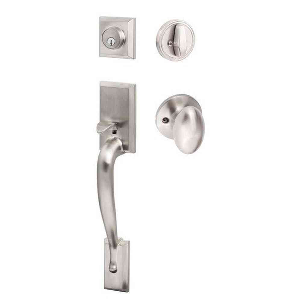 Sure-Loc MA507-AR 15 satin nickel single cylinder handleset