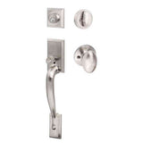 Sure-Loc MA507-AR 15 satin nickel single cylinder handleset