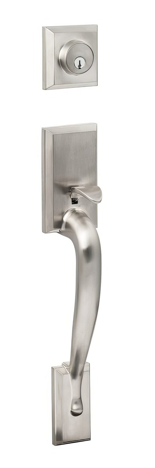 Sure-Loc MA507-G2 15 satin nickel single cylinder handleset with trim