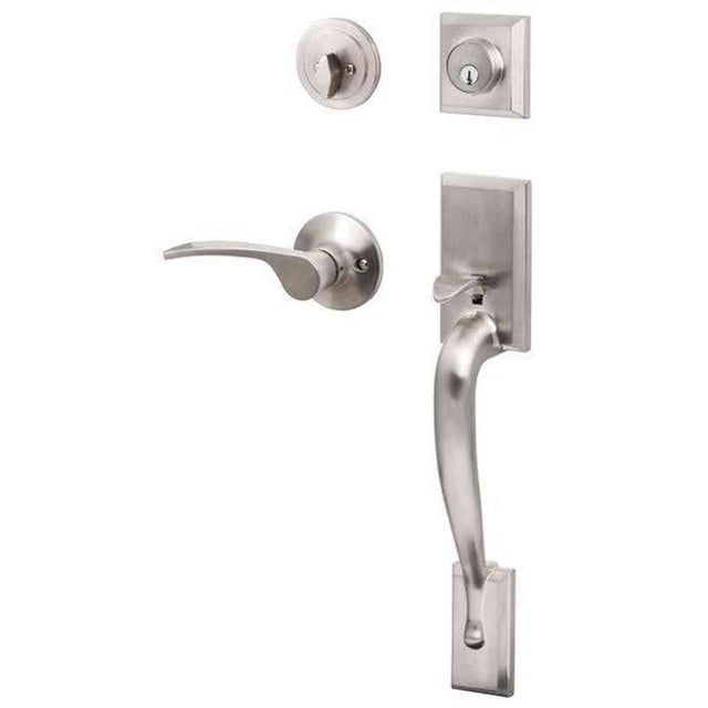Sure-Loc MA507-G2-EG LH 15 satin nickel single cylinder handleset