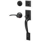 Sure-Loc MA507-G2-EG LH FBL flat black single cylinder handleset