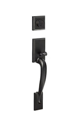 Sure-Loc MA507-G2 FBL flat black single cylinder handleset with trim