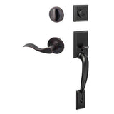 Sure-Loc MA507-SB-LH 11P vintage bronze single cylinder handleset