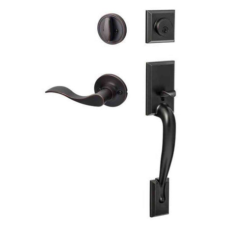 Sure-Loc MA507-SB-LH 11P vintage bronze single cylinder handleset