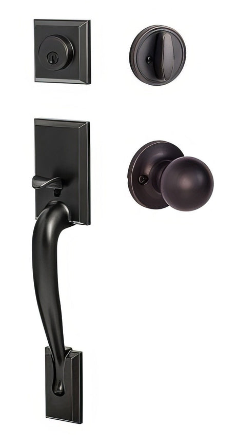 Sure-Loc MA507-TA 11P vintage bronze single cylinder handleset