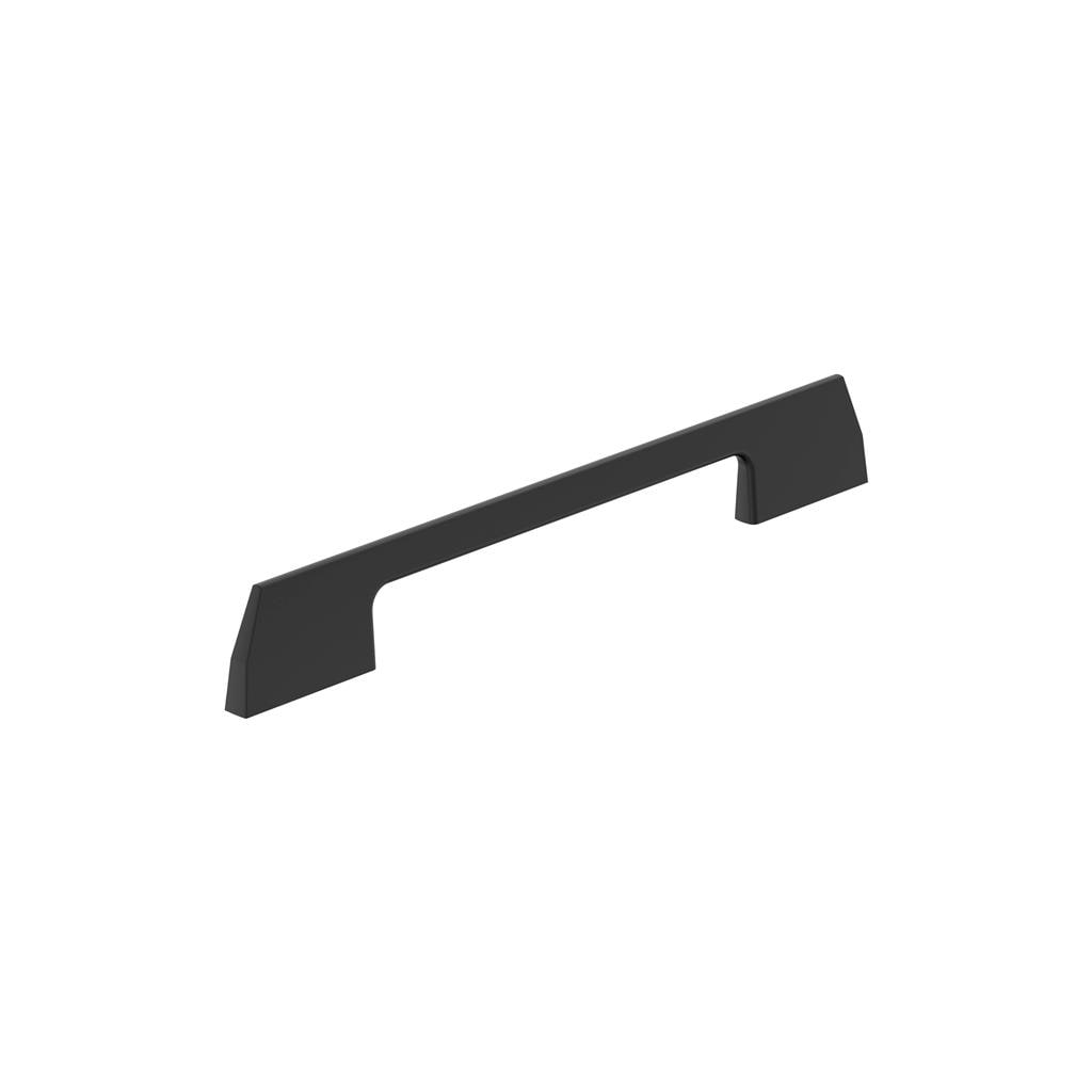 Amerock BP37304MB Angle 6-5/16 inch (160mm) Center-to-Center Matte Black Cabinet Pull
