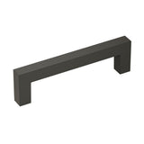 Amerock BP36570FB Monument 3-3/4 inch (96mm) Center-to-Center Matte Black Cabinet Pull
