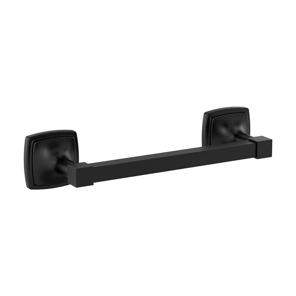 Amerock BH36095MB Stature Matte Black 8 inch (203mm) Towel Bar