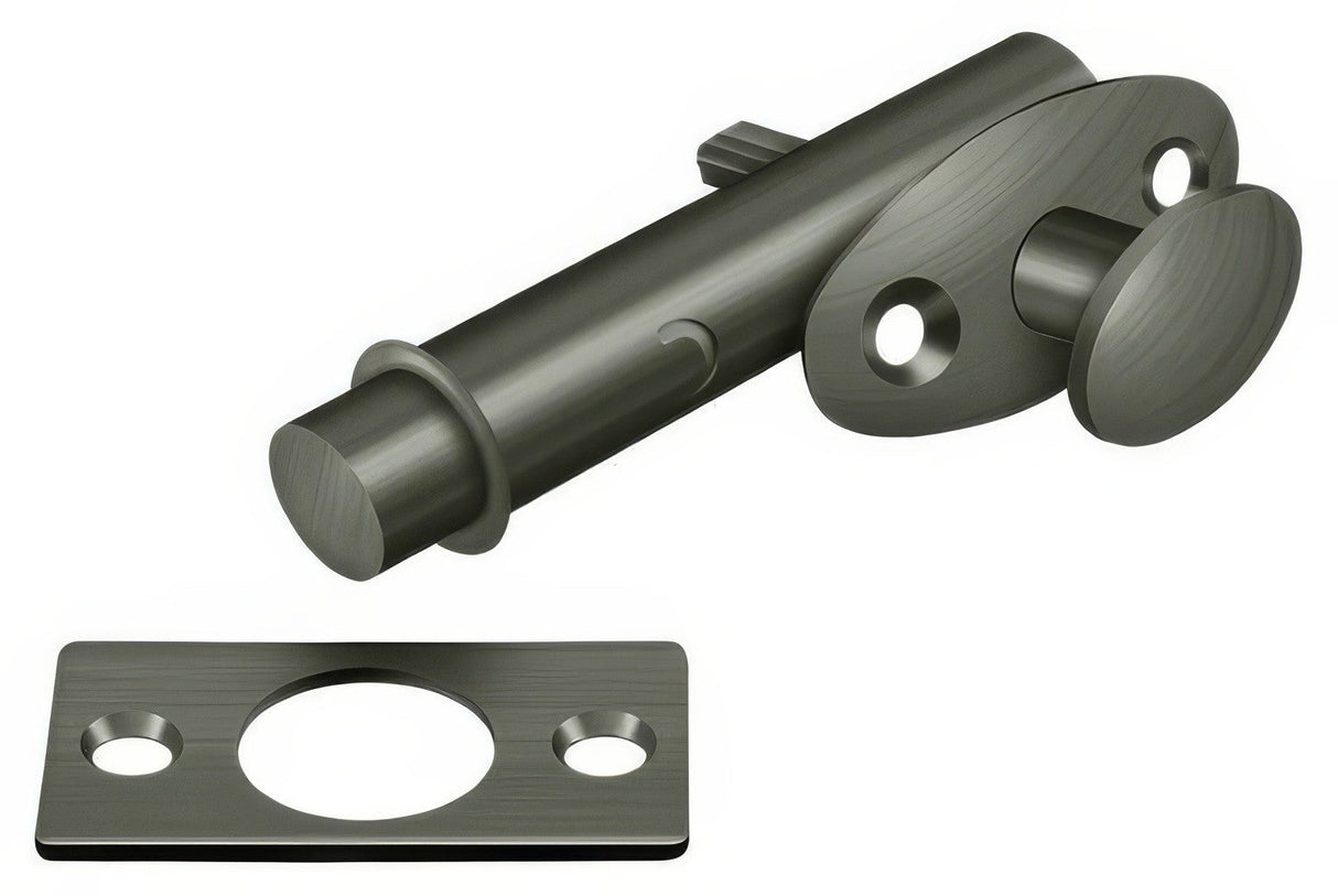 Deltana MB175U15A antique nickel security bolt