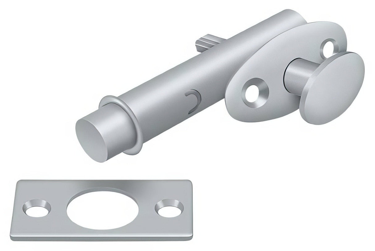 Deltana MB175U26D brushed chrome security bolt