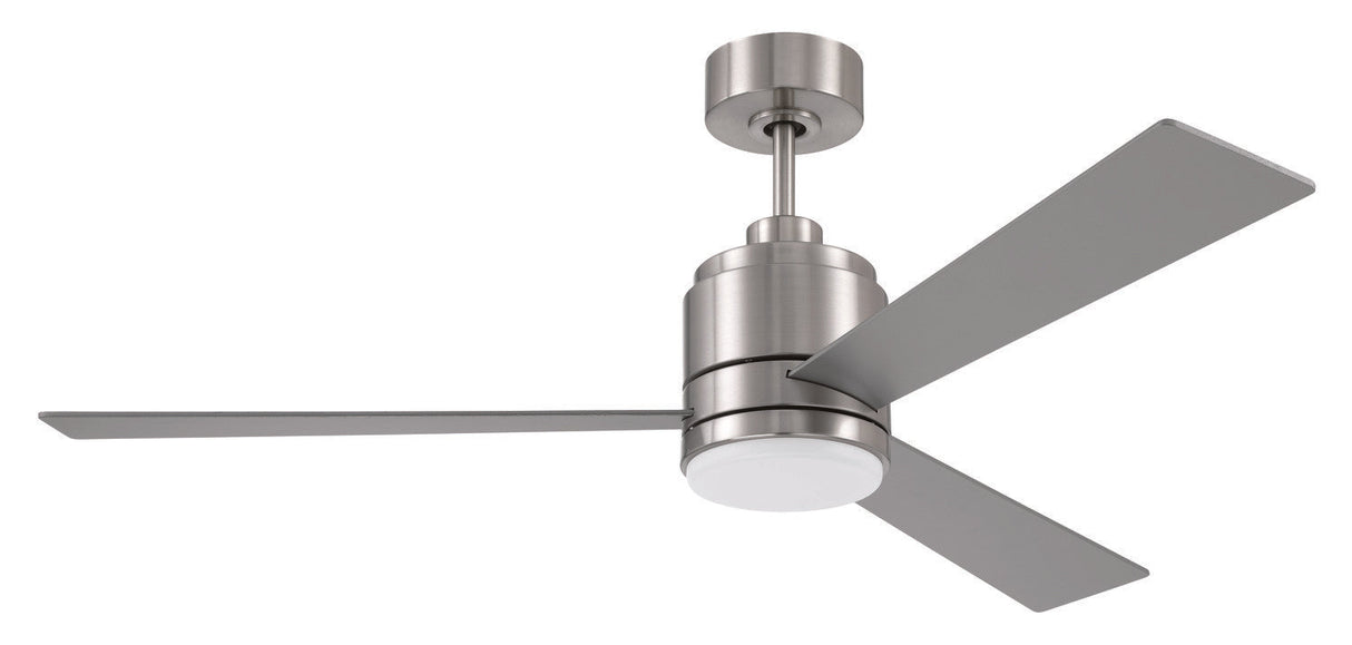 Craftmade MCY52BNK3 brushed polished nickel ceiling fan blades included