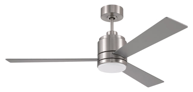 Craftmade MCY52BNK3 brushed polished nickel ceiling fan blades included