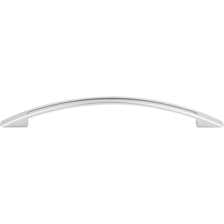 Top Knobs TK621PC Tango Cut Out 7 1/2" Center to Center Bar Pull Polished Chrome