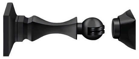Deltana MDH35U19 paint black magnetic door holder