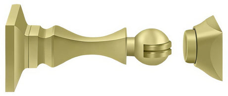 Deltana MDH35U3 polished brass magnetic door holder