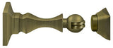 Deltana MDH35U5 antique brass magnetic door holder