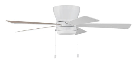 Craftmade MER52W5 white ceiling fan blades included