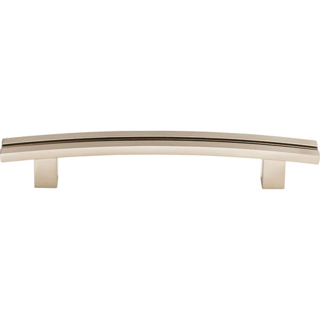 Top Knobs TK81BSN Inset Rail 5" Center to Center Bar Pull Brushed Satin Nickel