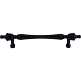 Top Knobs M825-7 Somerset Finial 7" Center to Center Bar Pull Patina Black
