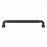 Top Knobs TK3208BLK Dustin 18" Center to Center Appliance Pull Flat Black