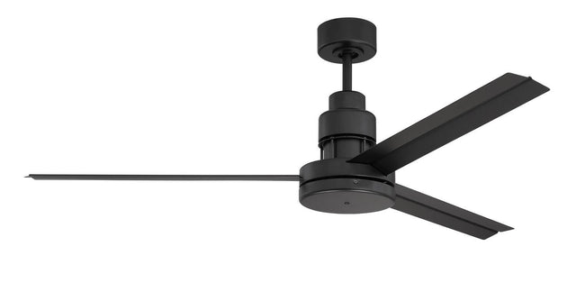 Craftmade MND54FB3 flat black ceiling fan blades included