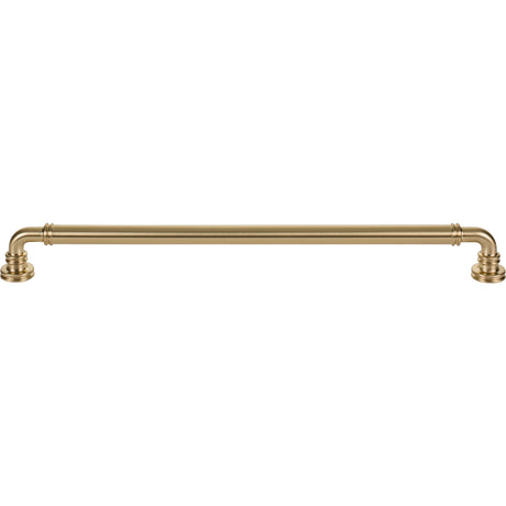 Top Knobs TK3146HB Cranford 12" Center to Center Bar Pull Honey Bronze