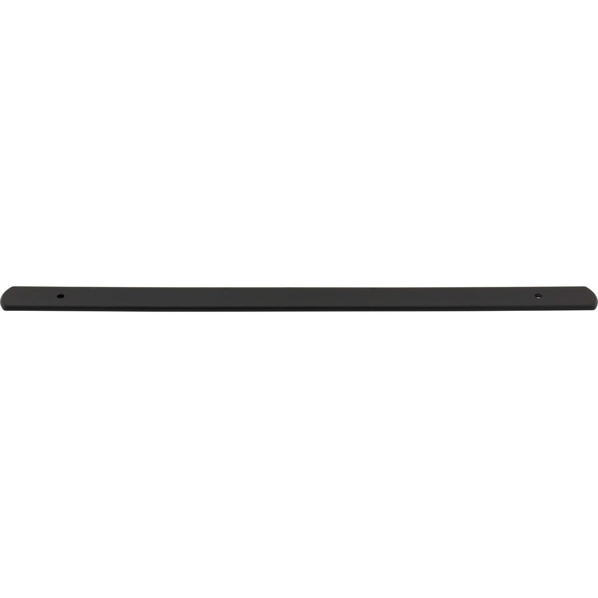 Top Knobs TK3276BLK Wescott 12" Center to Center Pull Backplate Flat Black