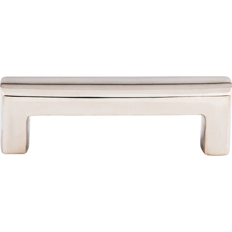 Top Knobs SS53 Roselle 3 3/4" Center to Center Bar Pull Polished Stainless Steel