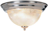 Monument Lighting 558731 Halophane Dome Ceiling Fixture Brushed Nickel