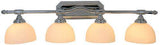 Monument 617087 Lighting 617079 Decorative Vanity Fixture Brushed Nickel