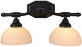 Monument 617089 Lighting 617077 Decorative Vanity Fixture Oil Rubbed Bronze
