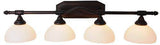 Monument 617091 Lighting 617079 Decorative Vanity Fixture Oil Rubbed Bronze