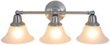 Monument Lighting 617220 Sonoma 3 Light Vanity Brushed Nickel