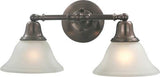 Monument 617243 Lighting 617219 Sonoma 2 Light Vanity Light Oil Rubbed Bronze
