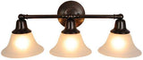 Monument 617244 Lighting 617220 Sonoma 3 Light Vanity Oil Rubbed Bronze