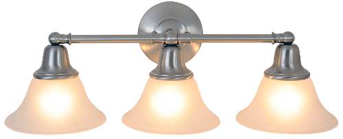 Monument Lighting 617267 Sonoma 3 Light Vanity Light Brushed Nickel