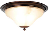 Monument 617272 Lighting 617249 Sanibel 3 Light Flush Mount Oil Rubbed Bronze