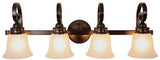 Monument 617276 Lighting 617252 Sanibel 4 Light Vanity Oil Rubbed Bronze