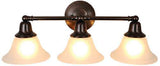 Monument 617291 Lighting 617267 Sonoma 3 Light Vanity Light Oil Rubbed Bronze