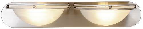Monument 617617 lighting contemporary fluorescent 2 light bathroom vanity light