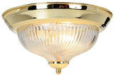 Monument 671350 Lighting 558726 Halophane Swirl Ceiling Fixture Polished Brass