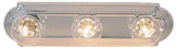 Monument 671661 Lighting 558737 Beveled Edge Vanity Fixture Chrome